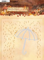 Studio Light Embossing Folder With Die Cut Wonderful Autumn nr.06 EMBWA06