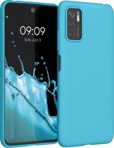 kwmobile telefoonhoesje voor Xiaomi Poco M3 Pro 5G - Hoesje voor smartphone - Back cover in zeeblauw