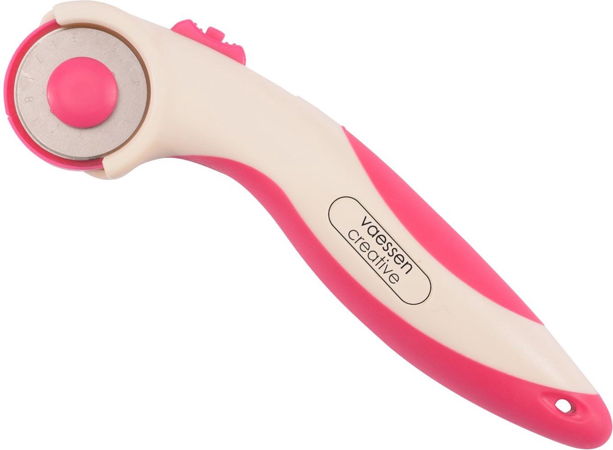 Vaessen Creative Rolmes - Ergonomische Handgreep - Verstelbaar Mes Ø 28 mm