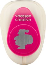 Vaessen Creative Figuurpons - kerstman medium