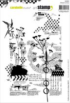 Carabelle Stamp Collage Natuur - 15 x 20 cm