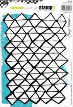Carabelle Studio -cling stamp A5 triangle mesh