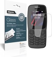 dipos I 2x Pantserfolie helder compatibel met Nokia 106 (2018) Beschermfolie 9H screen-protector