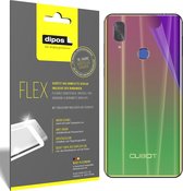 dipos I 3x Beschermfolie 100% compatibel met Cubot X19 Rückseite Folie I 3D Full Cover screen-protector