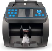 Geldtelmachine - Biljettelmachine - Waardetelling Mix Biljetten- 1000 biljetten/minuut - 5-voudig valsgelddetectie - Optel & batch-functie - Draaghendel - Alarm - Geldteller - Geldtelmachine