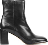 Mace Vrouwen Leren       Enkellaarsjes / Laarzen / Damesschoenen M1121 - Zwart - Maat 42