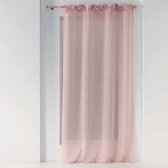 Glasgordijn met Strikjes 140 x 240 cm Callas Roze