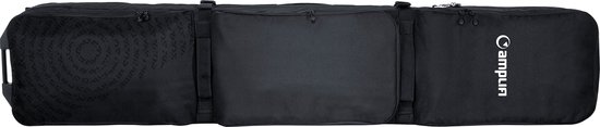 Amplifi Tour Torino snowboardtas met wielen stealth black 200cm