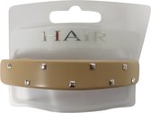 Haarspeld 9.5cm Effen met Studs - Beige