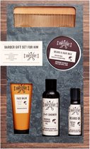 Giftset Barber Shop 5-delig - Diverse kleurige box - Compleet Verzorgings Pakket