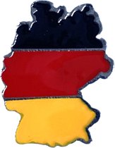 Épinglette Drapeau de la République Fédérale d'Allemagne H 2,8 x L 2,2 cm