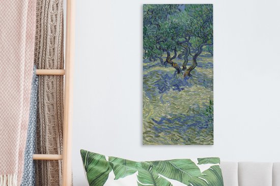 Achetez Tableau Oliviers avec Les Alpilles (1889), encadré par Vincent van Gogh | ars mundi
