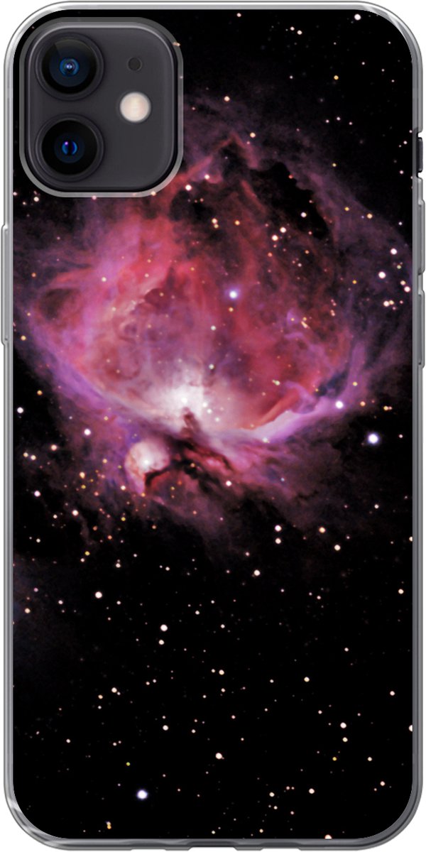 Telefoonhoesje Geschikt voor iPhone 12 mini hoesje - Sterrenbeeld - Ruimte - Orion - Jongens - Meisjes - Kinderen - Siliconen Telefoonhoesje Telefoonhoesje