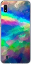 Geschikt voor Samsung Galaxy A10 hoesje - Waterverf - Kunst - Psychedelisch - Siliconen Telefoonhoesje
