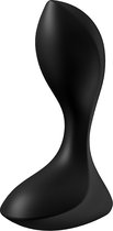 Backdoor Lover Plug Vibrator - Black - Anal Vibrators