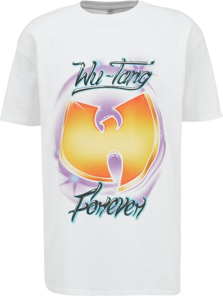 Mister Tee Wu-Tang Clan Forever Oversize Heren T-shirt XL Wit