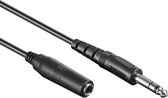 Goobay AVK 416-500 5.0m audio kabel 5 m 6.35mm Zwart