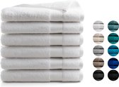 Bol.com Seashell Hotel Handdoek - 6 stuks - White - 70x140cm aanbieding