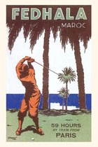 Pocket Sized - Found Image Press Journals- Vintage Journal Golfing in Morocco