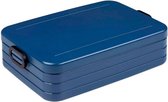 Mepal – Bento lunchbox Take a Break large- inclusief bento box – Nordic denim – Lunchbox voor volwassenen