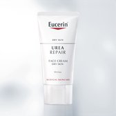 Eucerin Verzachtende gezichtscreme 5% Urea - 50 ml - Dagcrème