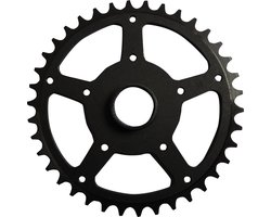 Esjot Kettingblad voor Shimano STEPS E6000 - 38 Tands - E-Bike Voorblad - Extra Gehard Staal - Zwart