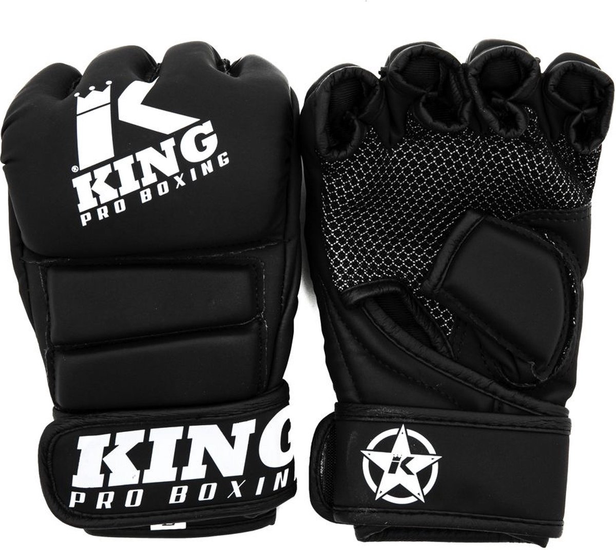 King MMA Handschoenen Revo 2 Zwart Medium