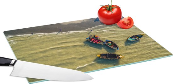 Grande Planche à découper en verre - Grand Chef d'œuvre - Palette