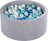 Baby Blauw, Turquoise, Blauw Pearl, Wit Pearl