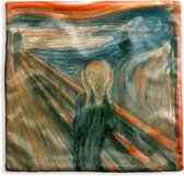 Kussenhoes 40x40 cm - De schreeuw - Edvard Munch - Katoen / Polyester - Voor Binnen