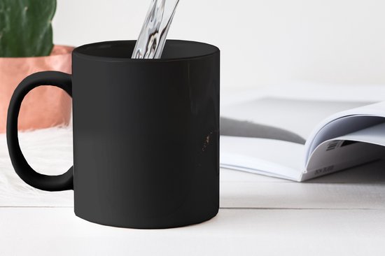 Magic Mug - Photo sur Heat Mugs - Tasse à café - Aigle - Vogel - Zwart - Magic Mug - Tasse - 350 ML - Tasse à thé - Décoration Sinterklaas - Cadeaux pour enfants - Chaussures cadeaux Sinterklaas