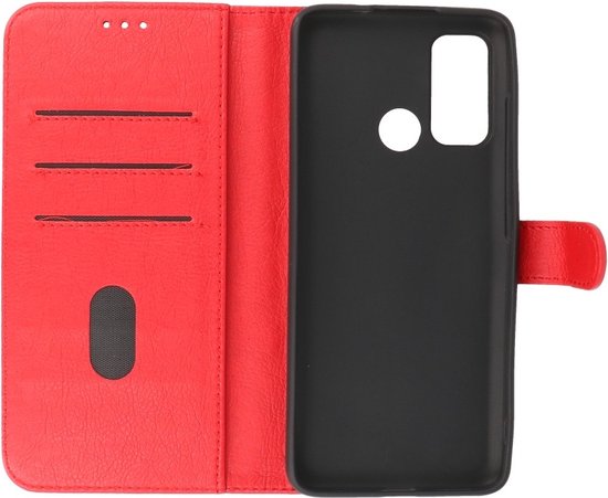 Étui pour téléphone Motorola Moto G60 - G40 Fusion Case Book Case Rouge