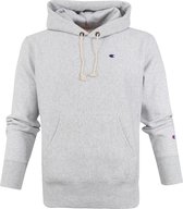 Champion - Hoodie Reverse Weave Lichtgrijs - L - Regular-fit