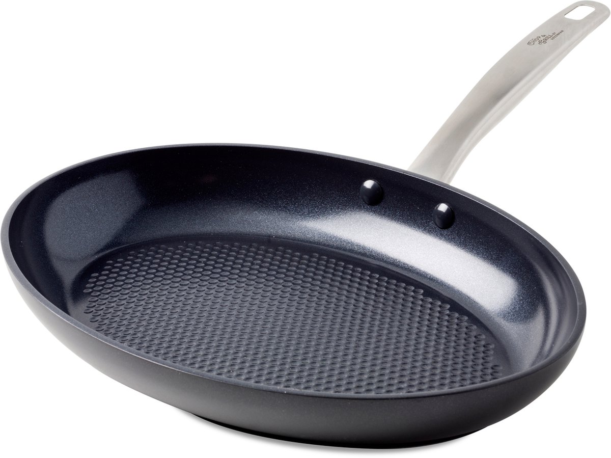 Chop & Grill - Keramische Vispan - 33 x 23cm - Inductie