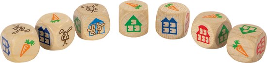 999 Games - Konijnenhokken - Vlot Dobbelspel