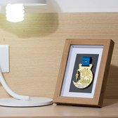 Medaille Lijst Display Medailles Inlijsten Houder Licht Hout