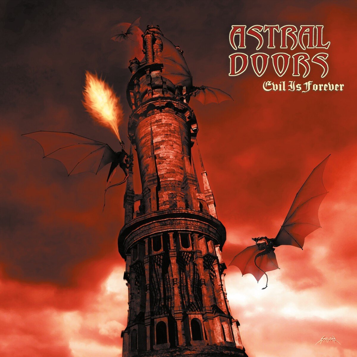 Astral Doors - Evil Is Forever (LP) (Limited Edition) (Coloured Vinyl)
