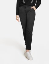 TAIFUN Dames Jeans Boyfriend TS Black Denim-40