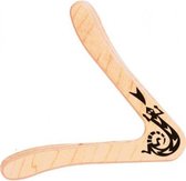 Sirius boomerang 25 cm hout lichtbruin