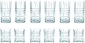Nachtmann - Square Whiskey- en Longdrinkglazen - Set 12-delig - Whiskey - Longdrink