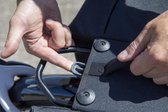 dubbele fietstas Nova RT 32 liter polyester zwart