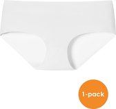 SCHIESSER Invisible Cotton dames panty slip (1-pack) - wit - Maat: 40