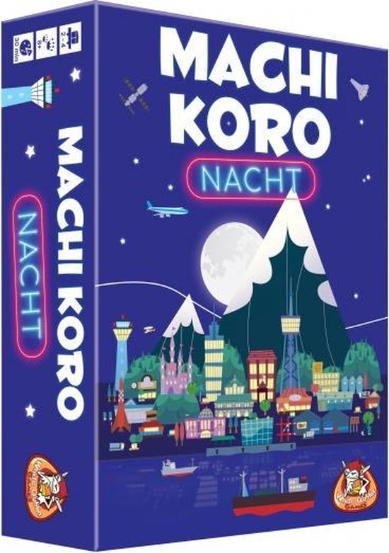 Afbeelding van het spel uitbreiding Machi Koro: Nacht (NL)