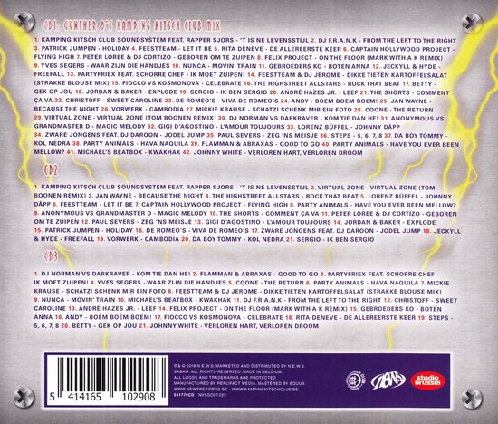 Various Artists - Kamping Kitsch Club 2018 (3 CD) - various artists