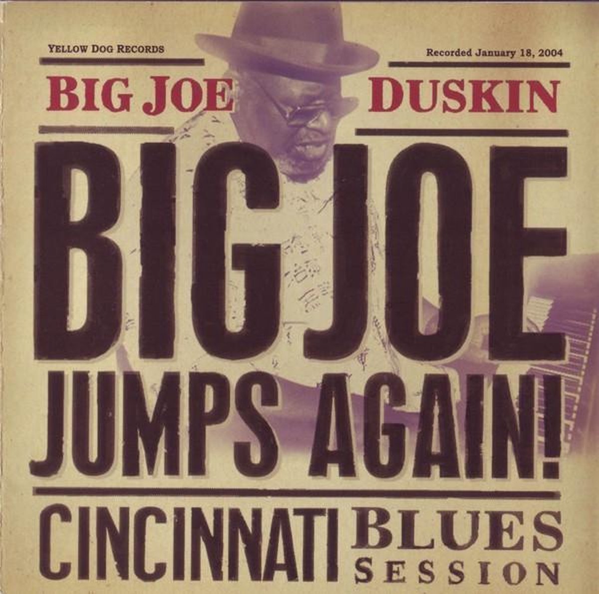 Big Joe Duskin - Big Joe Jumps Again! Cincinnati Blues Session (CD)