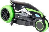 stuntmotor RC Motodrift 28 x 15 cm zwart/groen 2-delig