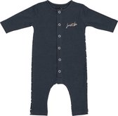 just be kids - Onesie print leo - blauw - meisjes - maat 74-80