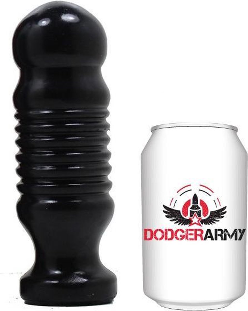 Gangbangster - Dum Dum - Buttplug - 17 x 6 cm - PVC - Zwart