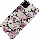 Apple iPhone 7 Plus / 8 Plus - Silicone zacht hoesje Vera roze - Geschikt voor