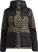 ColourWear Square Jacket W - Ski jas - Dames - Leo Olive - Maat S